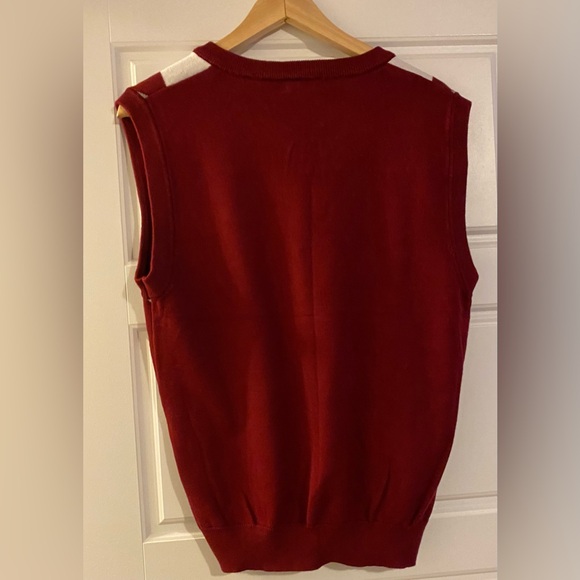 COOFANDY Men's Sleeveless V Neck
Pullover Sweater Slim Fit Casual Argyle
Sweater - Picture 3 of 8